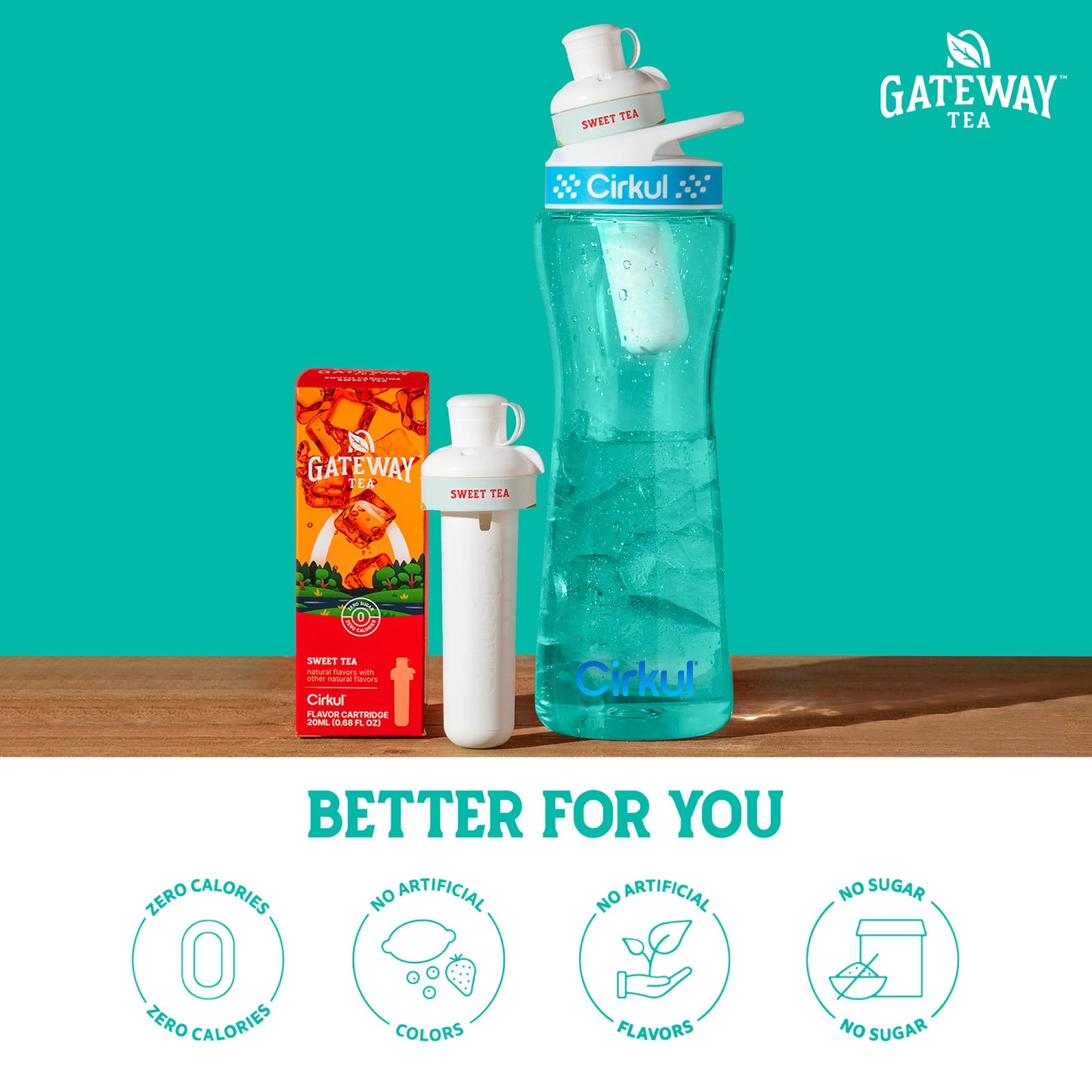 Gateway Sweet Tea Flavor Cartridge, Drink Mix, 1-Pack