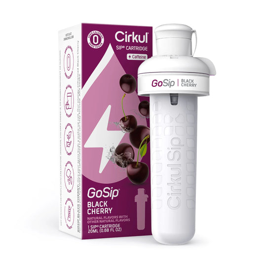 Gosip Black Cherry Flavor Cartridge, Drink Mix, 1-Pack