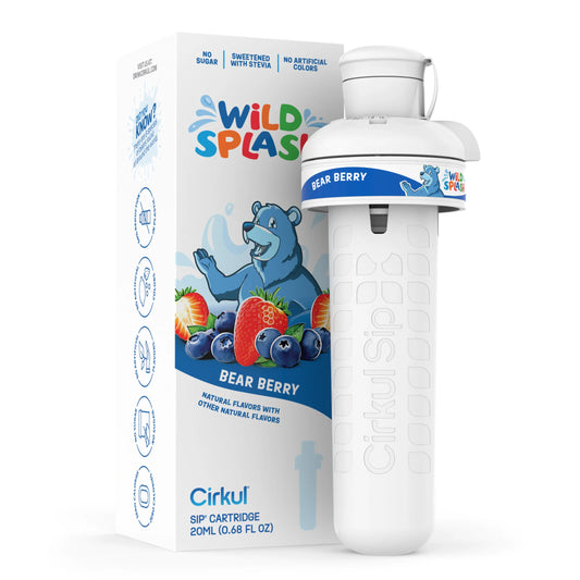 Wild Splash Bear Berry Flavor Cartridge, Drink Mix, 1-Pack