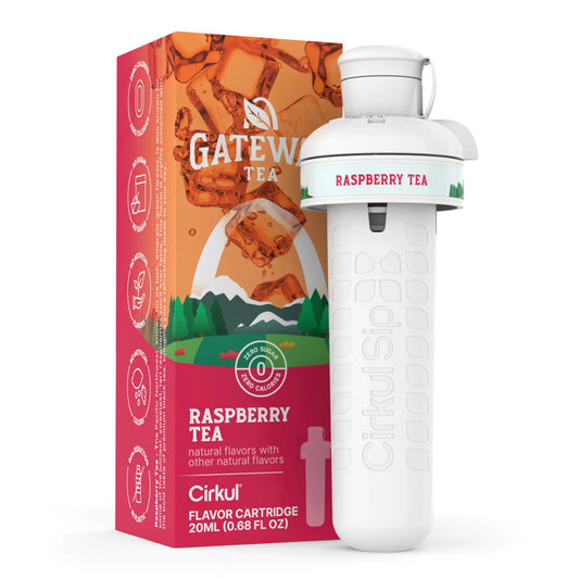 Gateway Raspberry Tea Flavor Cartridge, Drink Mix, 1-Pack