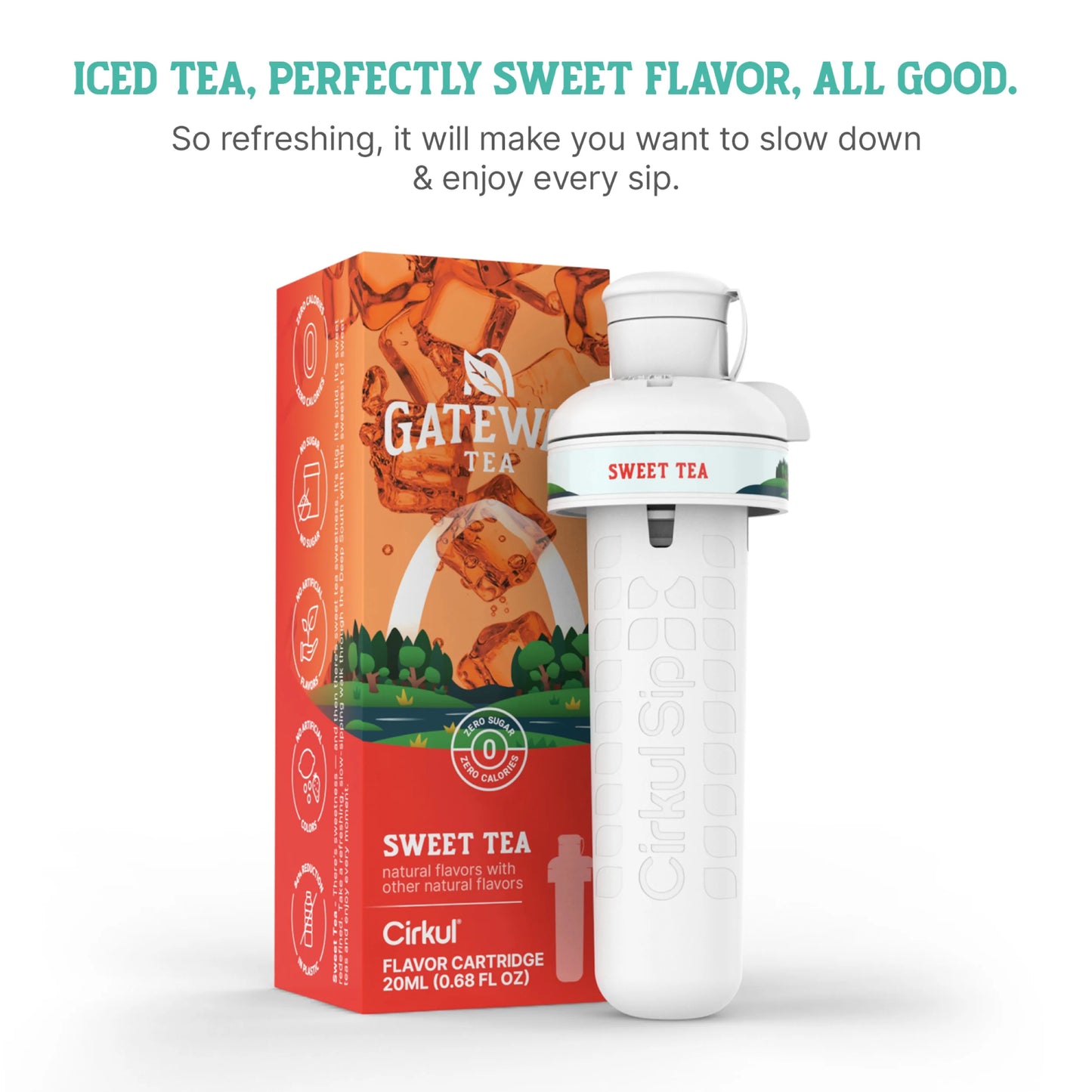Gateway Sweet Tea Flavor Cartridge, Drink Mix, 1-Pack
